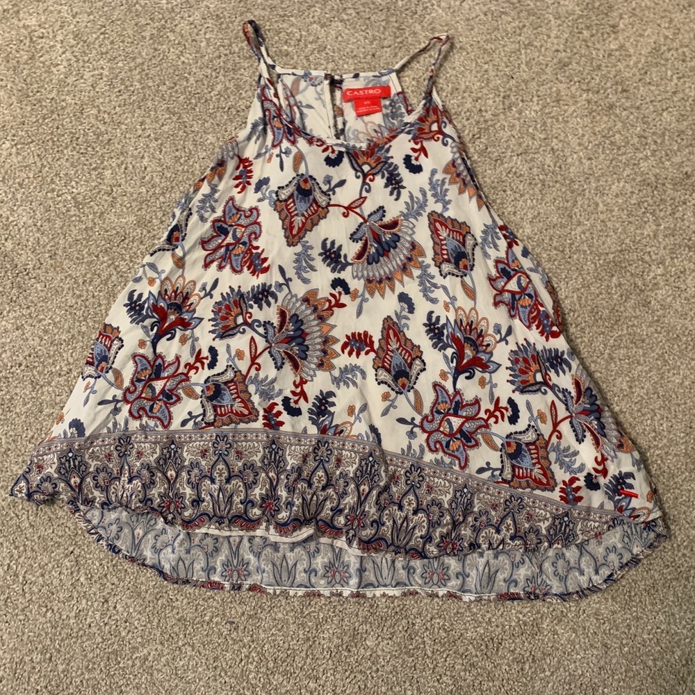 ‼️SOLD‼️ Castro Halter Neck Paisley Top